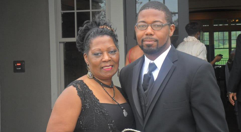 My mom and me at my cousin’s wedding in 2011
